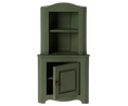 Load image into Gallery viewer, Maileg - Corner Cabinet for Mouse Dark Green ONLINE ONLY
