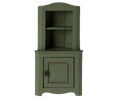 Load image into Gallery viewer, Maileg - Corner Cabinet for Mouse Dark Green ONLINE ONLY