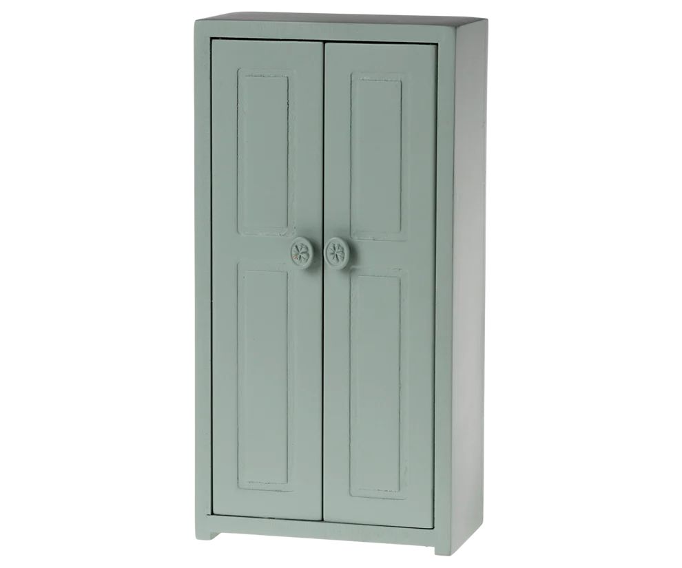 Maileg - Miniature Closet for Mouse Soft Blue