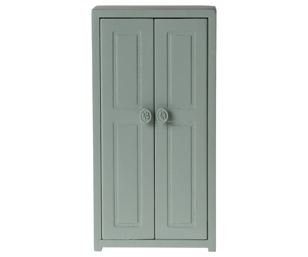Maileg - Miniature Closet for Mouse Soft Blue