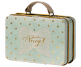 Load image into Gallery viewer, Maileg - Angel Mouse in Suitcase Little Sister ONLINE ONLY