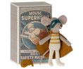 Load image into Gallery viewer, Maileg - Super Hero Little Brother Mouse in Matchbox ONLINE ONLY