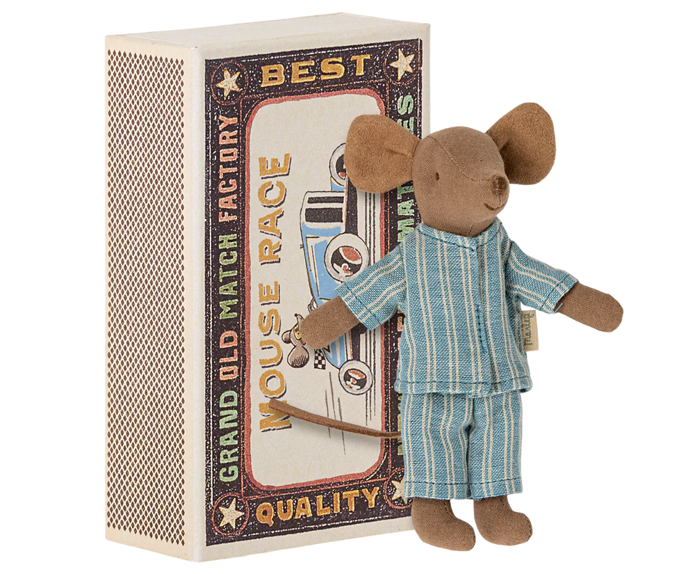 Maileg - Big Brother Mouse in Matchbox Brown