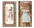 Load image into Gallery viewer, Maileg - Big Sister Mouse in Matchbox Brown ONLINE ONLY