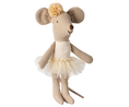Load image into Gallery viewer, Maileg - Ballerina Mouse Little Sister Off White ONLINE ONLY