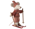 Load image into Gallery viewer, Maileg - Winter Big Sister Mouse with Ski Set ONLINE ONLY