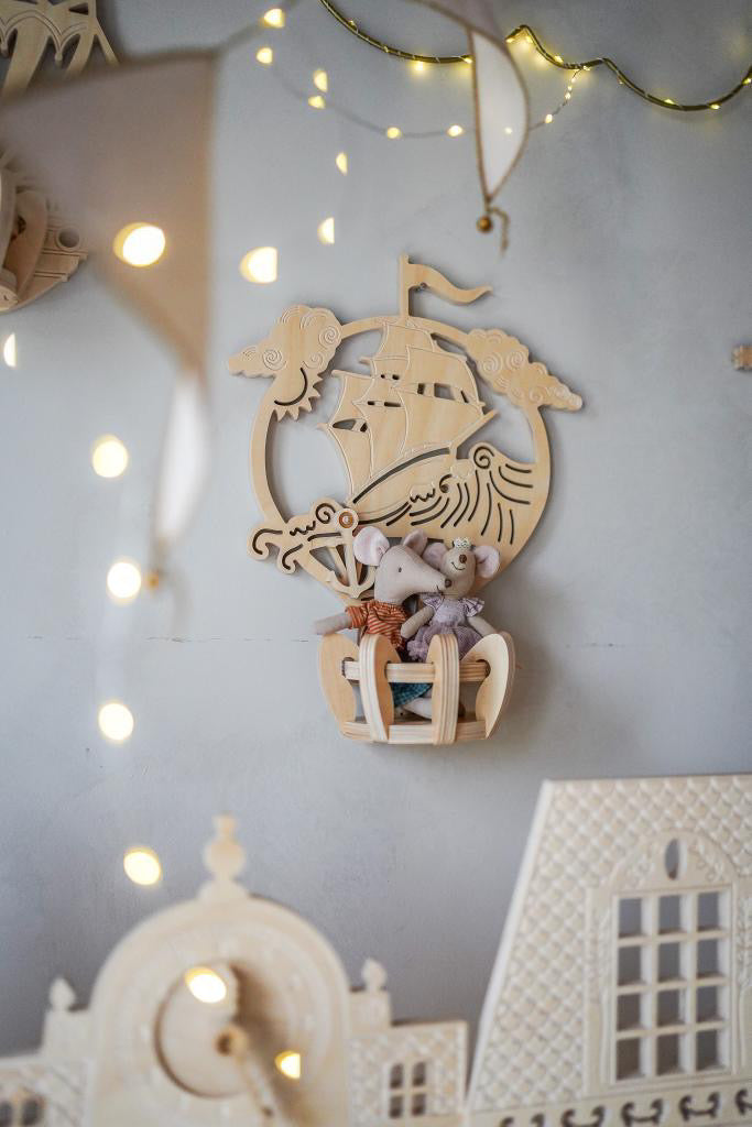 Trele Morele Design - Ocean Hot Air Balloon Room Decor
