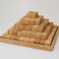 Load image into Gallery viewer, Grimm's Large Stepped Pyramid Natural - Cheeky Junior