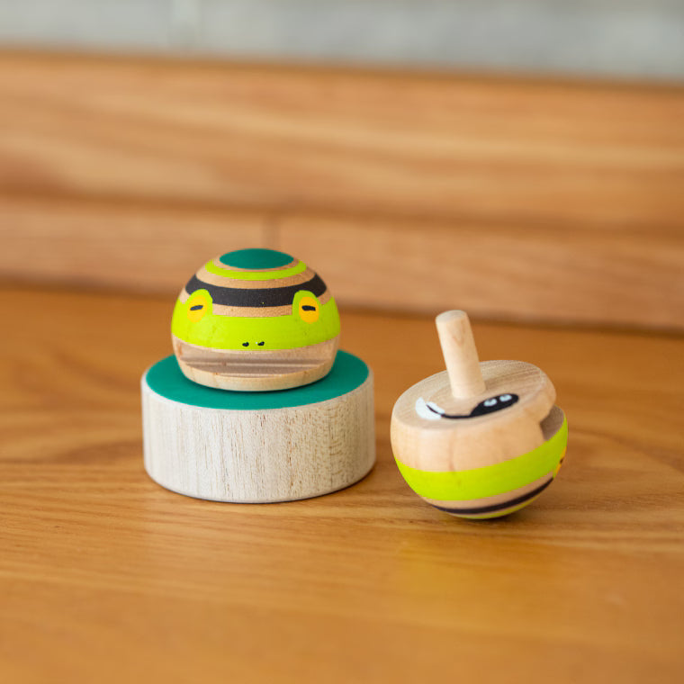 Yamegoma - Lucky Koma Doll Shofuku Series Flip-Up Frog