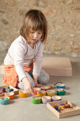 Load image into Gallery viewer, Grapat Bowls Coloured 12 pieces - Cheeky Junior