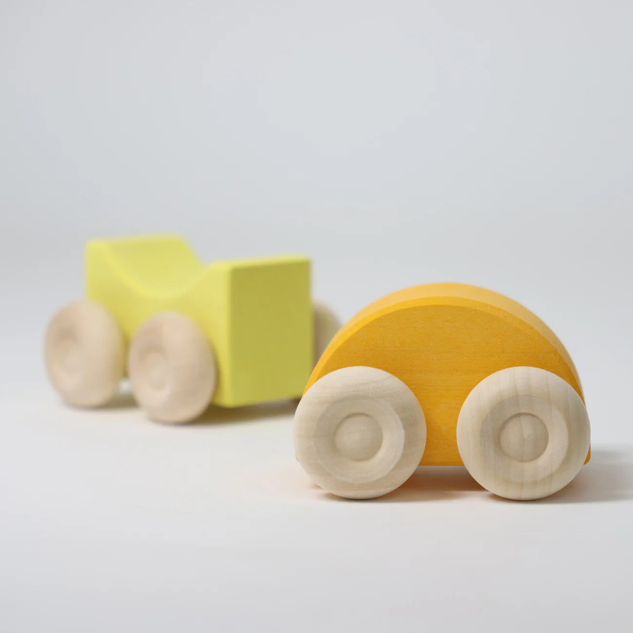 Grimm's - Stacking Cars Yellow