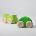 Load image into Gallery viewer, Grimm's - Stacking Cars Green