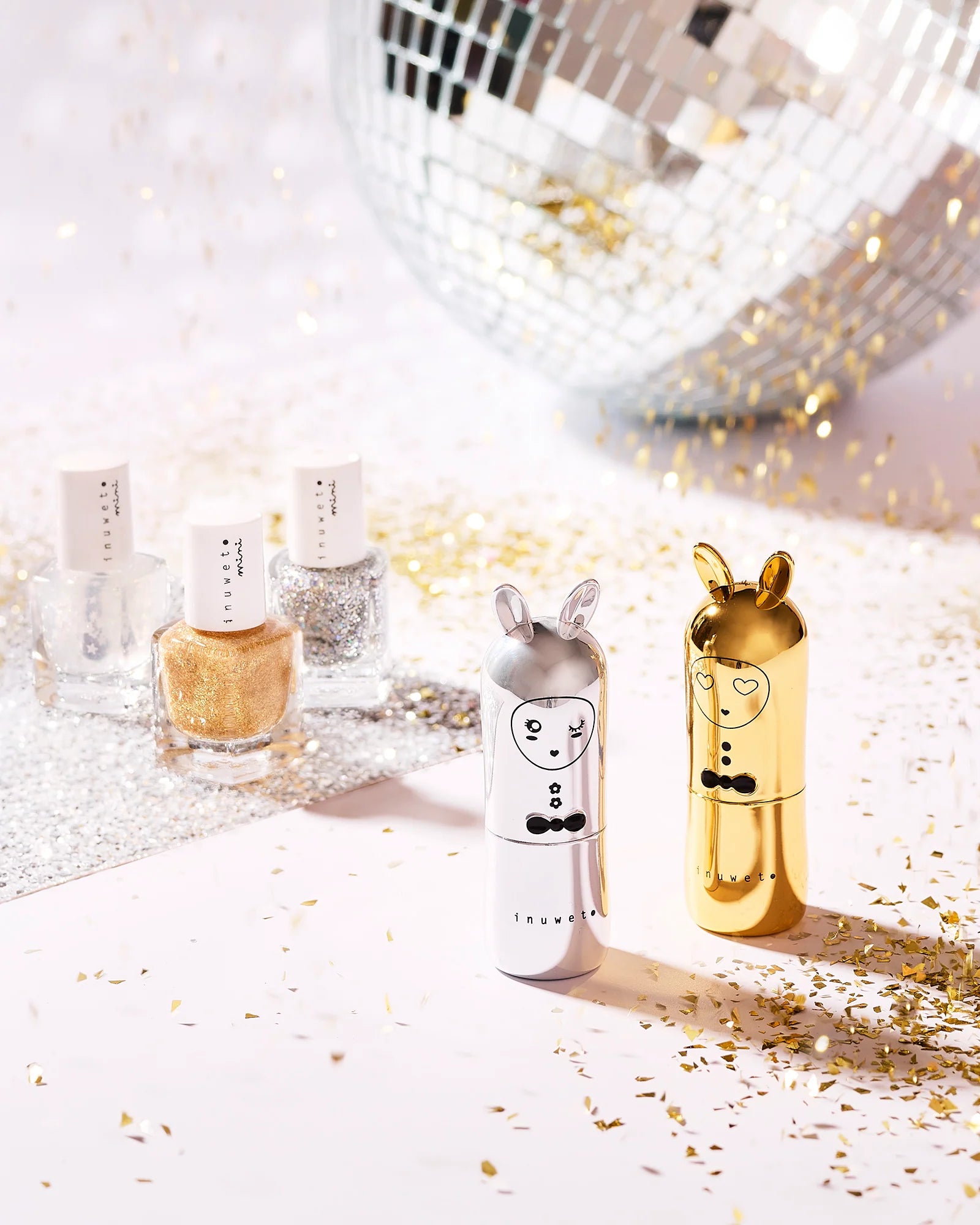 Inuwet - Water Based Nail Polish Golden