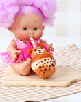 Load image into Gallery viewer, Tara Treasures - Felt Bear Boba Bubble Tea