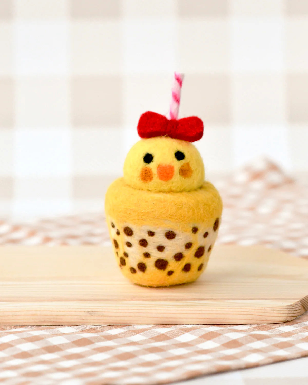 Tara Treasures - Felt Chick Boba Bubble Tea