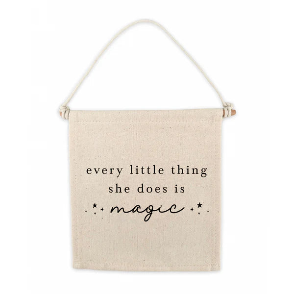 Cherrypick - Every Little Thing She Does Canvas Hang Sign