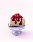 Load image into Gallery viewer, Tara Treasures Felt Boysenberry Cheesecake Slice - Cheeky Junior