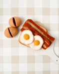 Load image into Gallery viewer, Tara Treasures - Felt Bacon and Eggs Breakfast Set