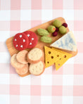 Load image into Gallery viewer, Tara Treasures - Felt Charcuterie Cheese Platter Play Food Set