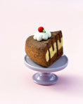 Load image into Gallery viewer, Tara Treasures Felt Chocolate Caramel Cake Slice - Cheeky Junior