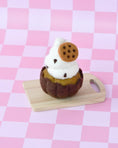 Load image into Gallery viewer, Tara Treasures - Felt Giant Cookies and Cream Cupcake