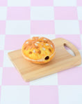 Load image into Gallery viewer, Tara Treasures - Felt Chocolate Jam Donut with Pecan Nuts