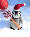 Load image into Gallery viewer, Tara Treasures - Felt Penguin with Lollipop Toy
