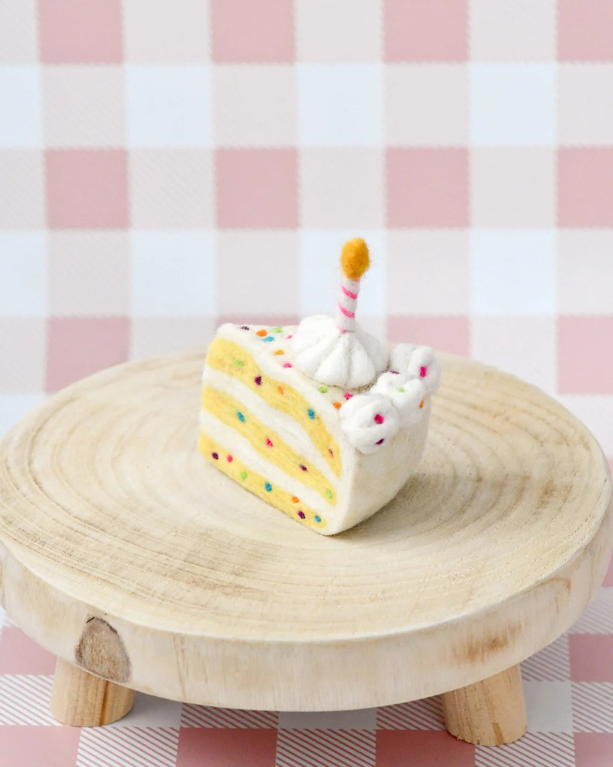 Tara Treasures - Felt Confetti Cake Slice
