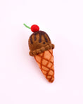 Load image into Gallery viewer, Tara Treasures Felt Double Chocolate Ice Cream - Cheeky Junior