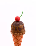 Load image into Gallery viewer, Tara Treasures Felt Double Chocolate Ice Cream - Cheeky Junior