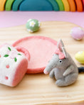 Load image into Gallery viewer, Tara Treasures Felt Bilby in Teacup - Cheeky Junior