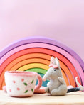 Load image into Gallery viewer, Tara Treasures Felt Bilby in Teacup - Cheeky Junior