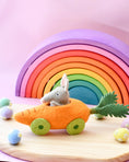 Load image into Gallery viewer, Tara Treasures Felt Bilby with Carrot Car - Cheeky Junior