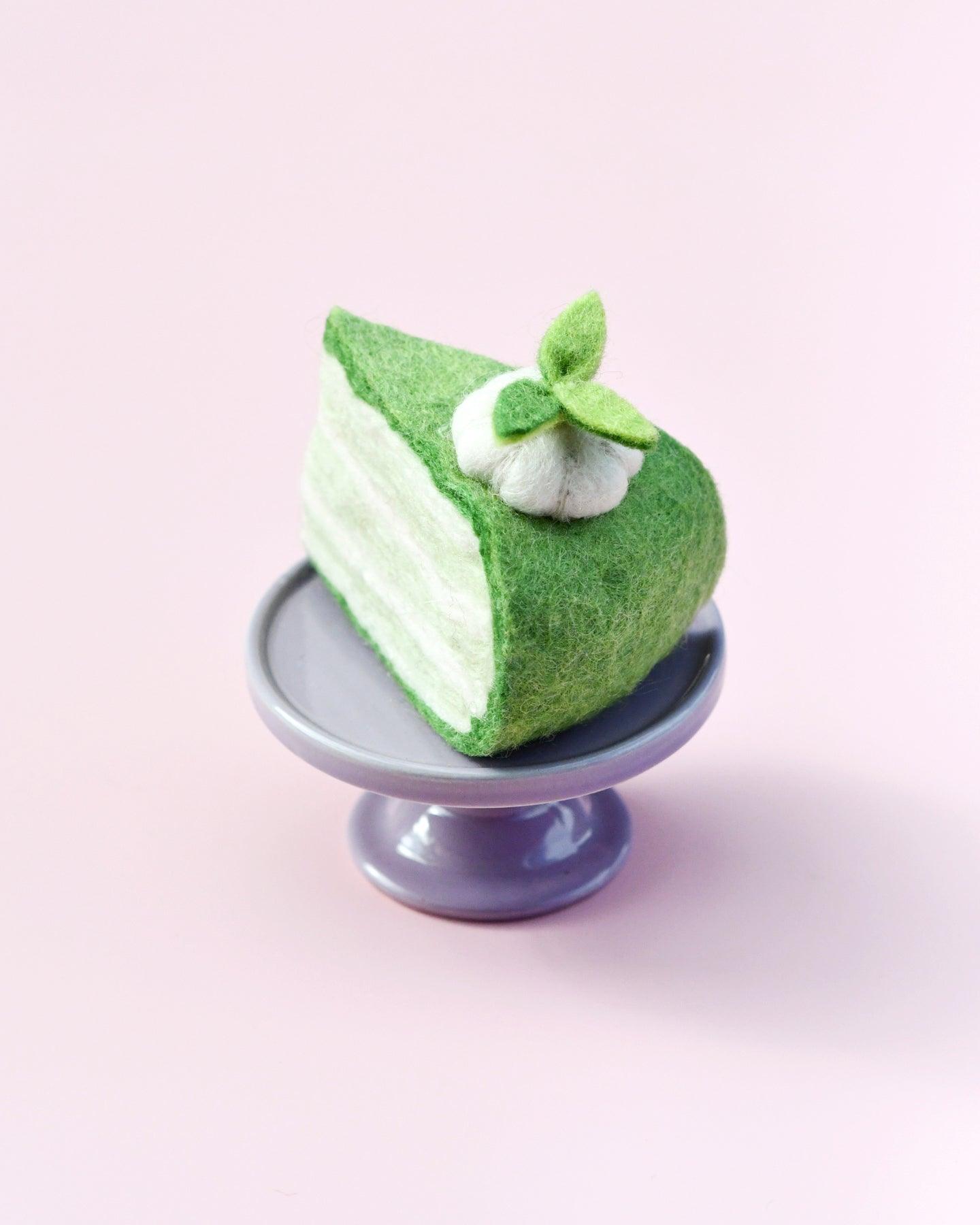 Tara Treasures Felt Key Lime Cake Slice - Cheeky Junior