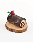 Load image into Gallery viewer, Tara Treasures - Felt Yule Log Cake