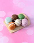 Load image into Gallery viewer, Tara Treasures - Felt Macaroons A Set of 6