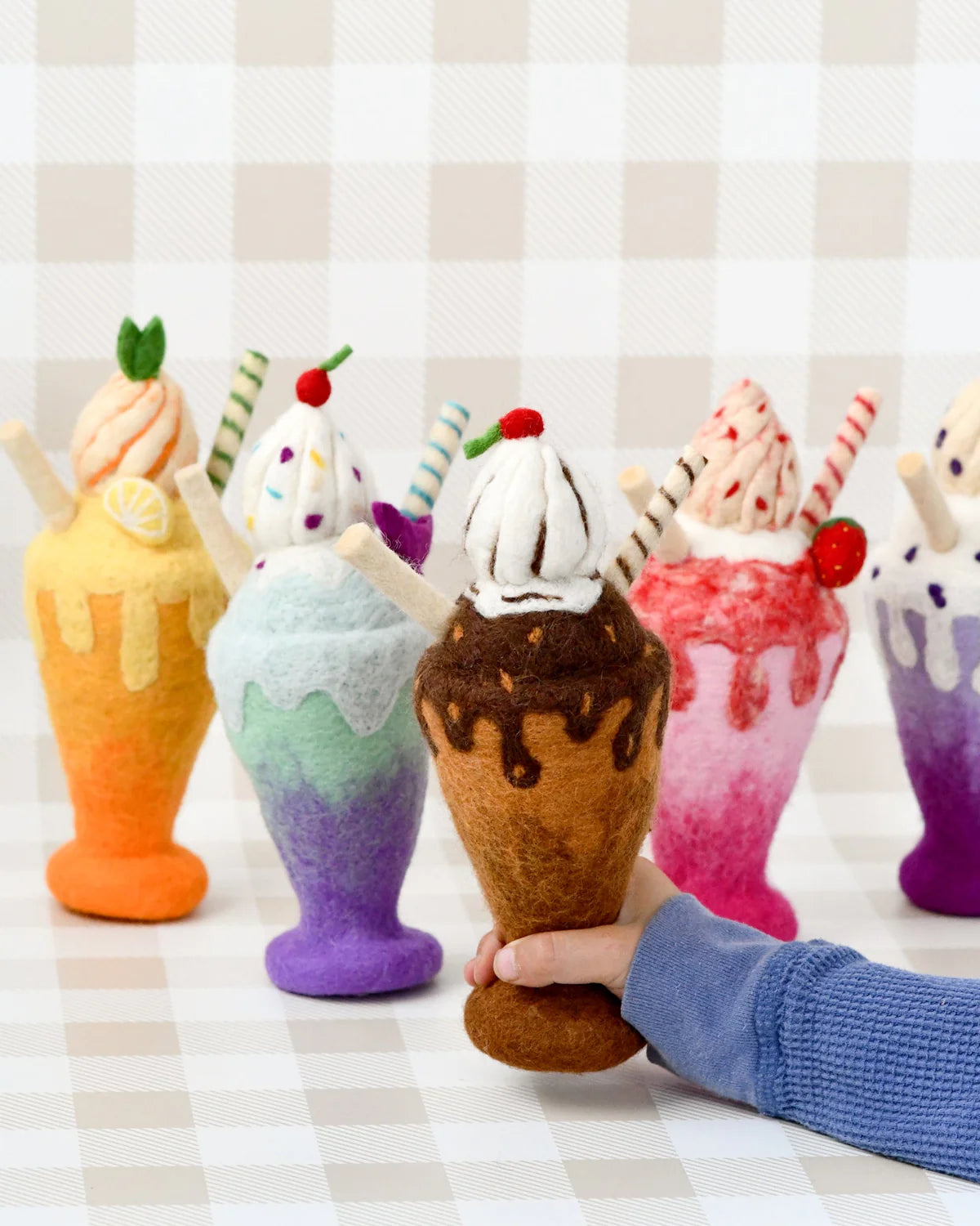 Tara Treasures - Felt Mango Milkshake