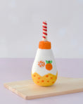 Load image into Gallery viewer, Tara Treasures - Felt Sparkling Orange Fruit Juice Bottle