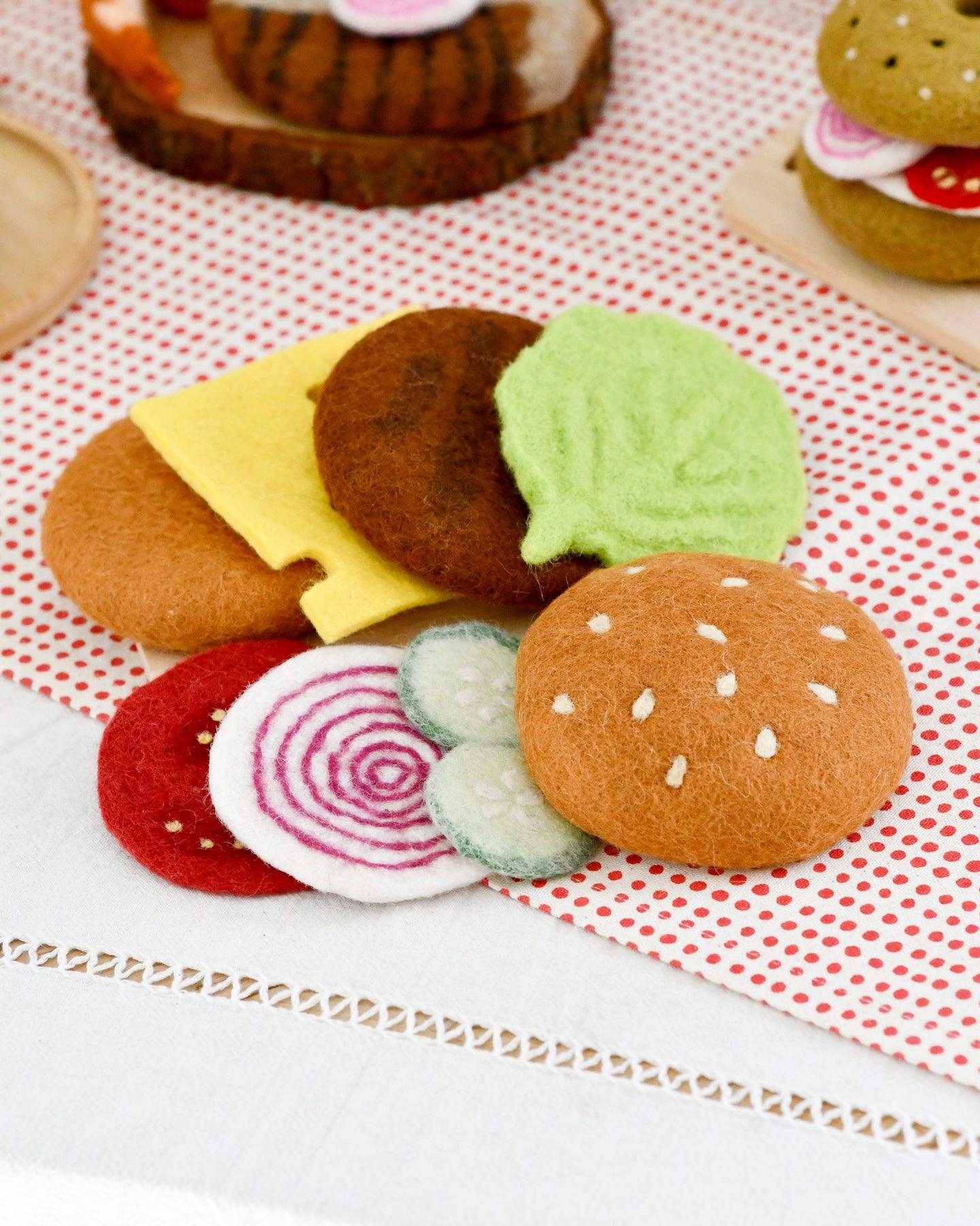 Tara Treasures Felt Burger Stack - Cheeky Junior