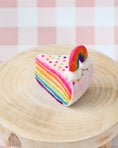 Load image into Gallery viewer, Tara Treasures - Felt Rainbow Cake Slice