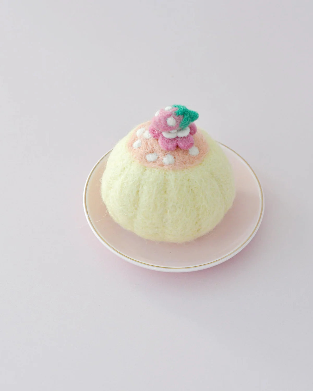 Tara Treasures - Felt Strawberry Bundt Cake
