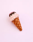 Load image into Gallery viewer, Tara Treasures Felt Strawberry Sorbet Ice Cream - Cheeky Junior