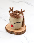 Load image into Gallery viewer, Tara Treasures - Felt Christmas Reindeer Cake