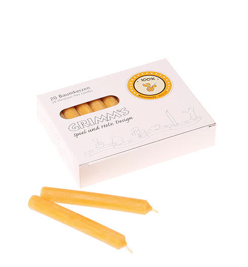 Grimm's Celebrations Candles 100% Beeswax