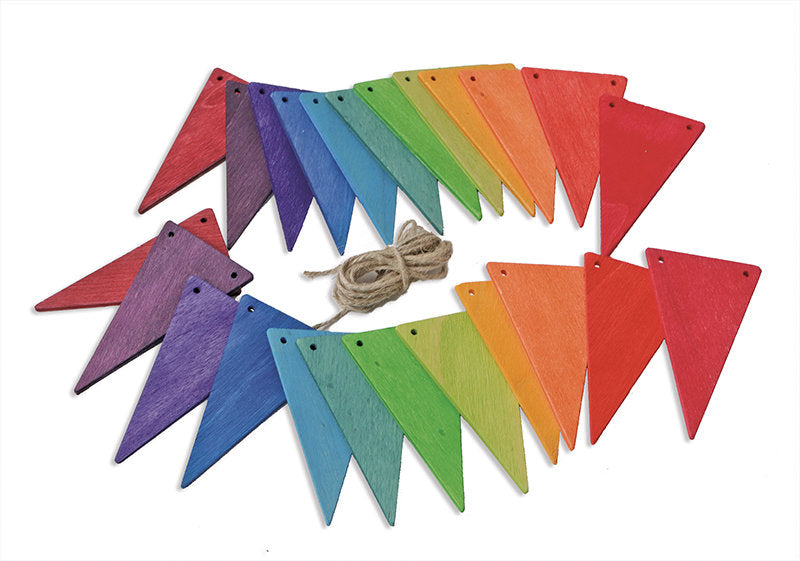 Grimm's Pennant Banner (Rainbow and Pastel) - Cheeky Junior