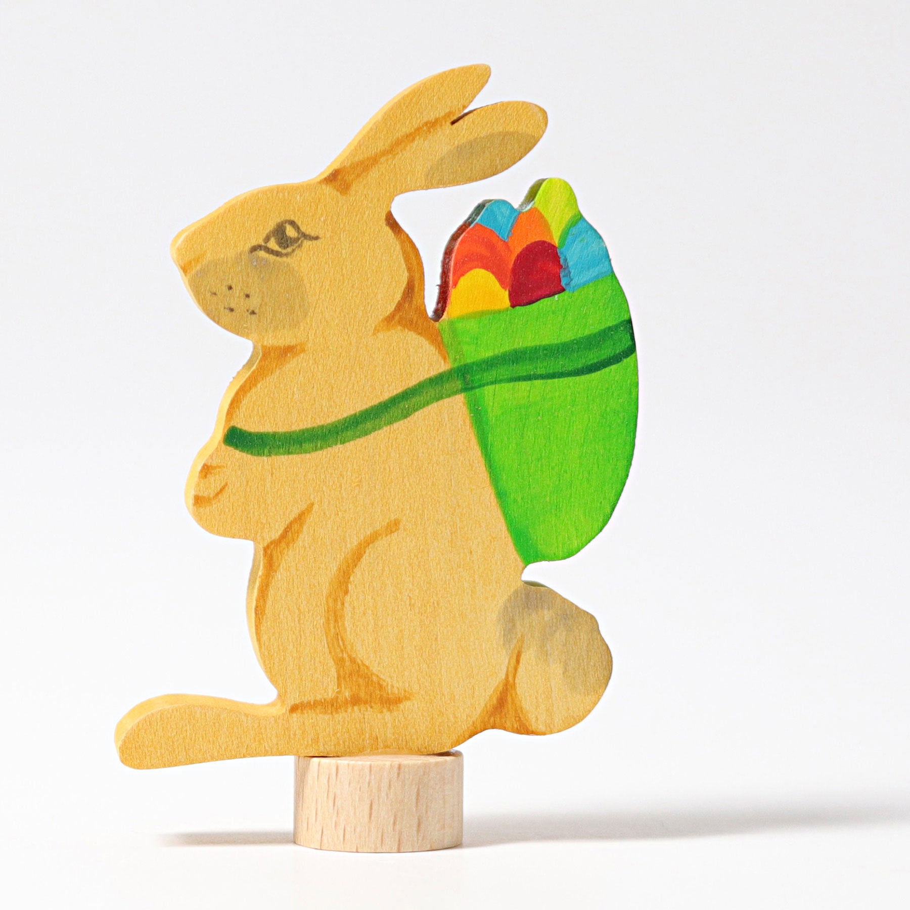 Grimm's Celebrations Rabbit with Basket Decoration - Cheeky Junior