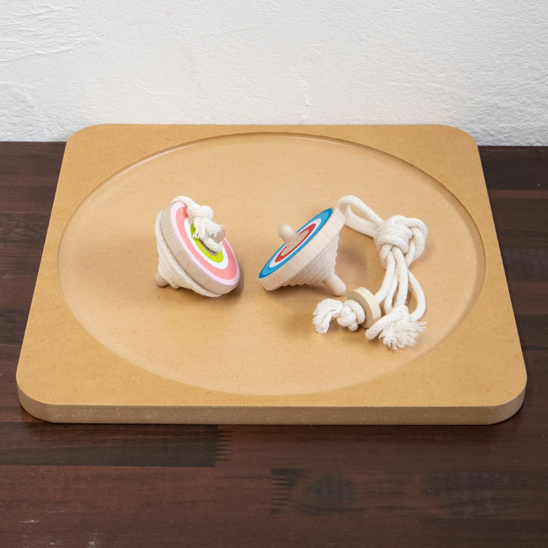 Yamegoma - 30cm Spinning Top Dojo Board
