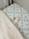 Load image into Gallery viewer, Pop Ya Tot - Goosey Gander Fur Lined Cot Blanket