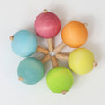 Load image into Gallery viewer, Grimm's - Spinning Tops Set of 6 Pastel
