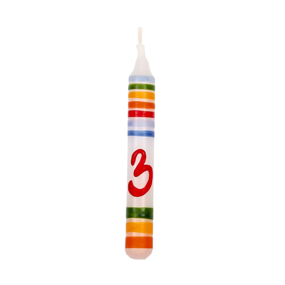 Ahrens Candles - Numbers Celebration Candle